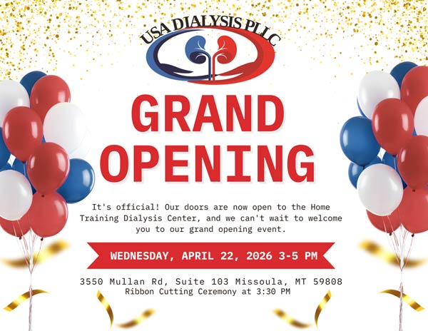 USA Dialysis PLLC Grand Opening in Missoula, Montana